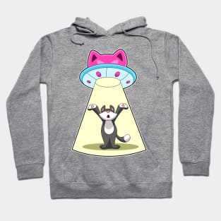 Cat Spaceship Hoodie